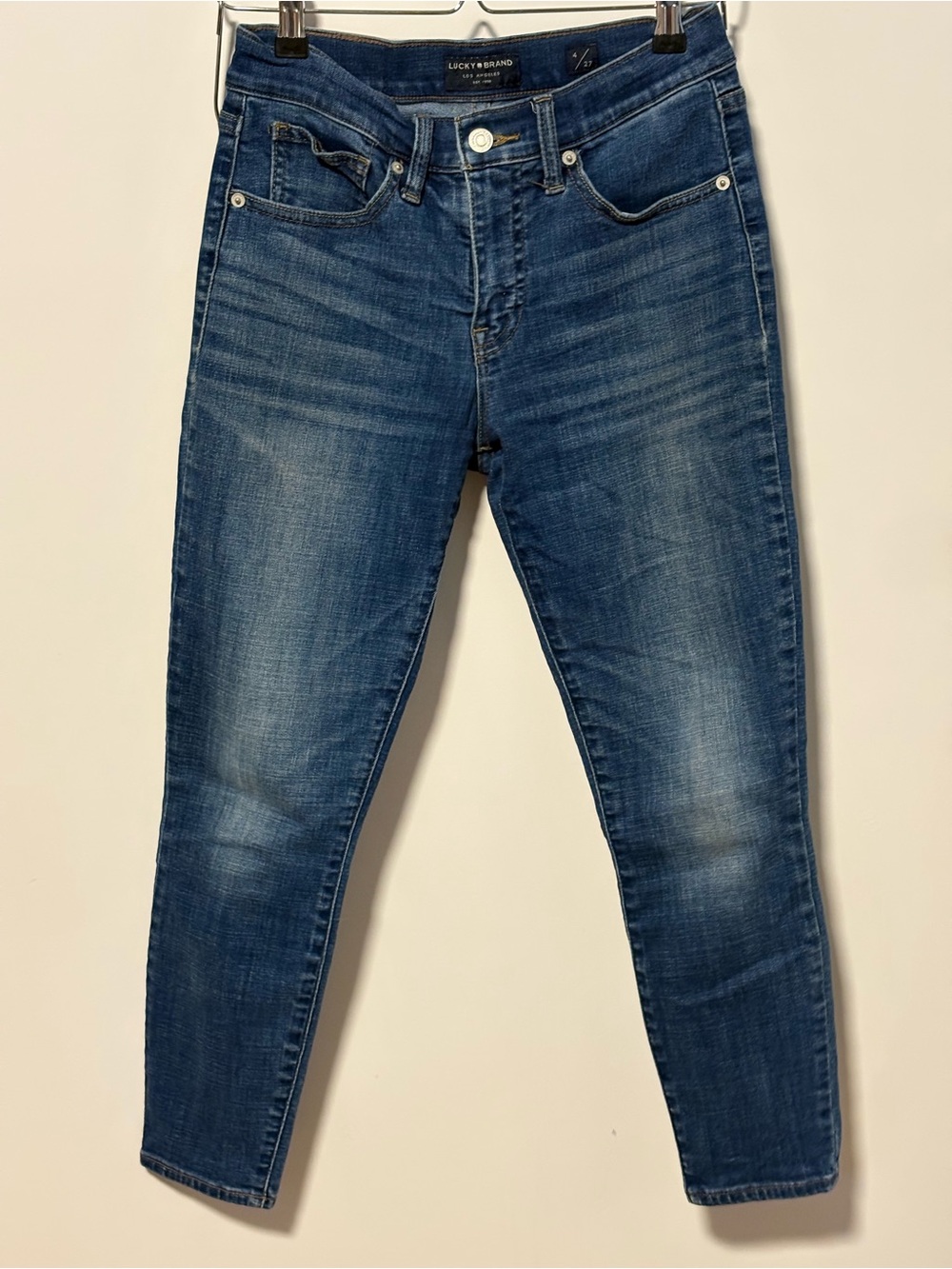 Lucky Brand Women's Skinny Jeans — Medium Blue Wash